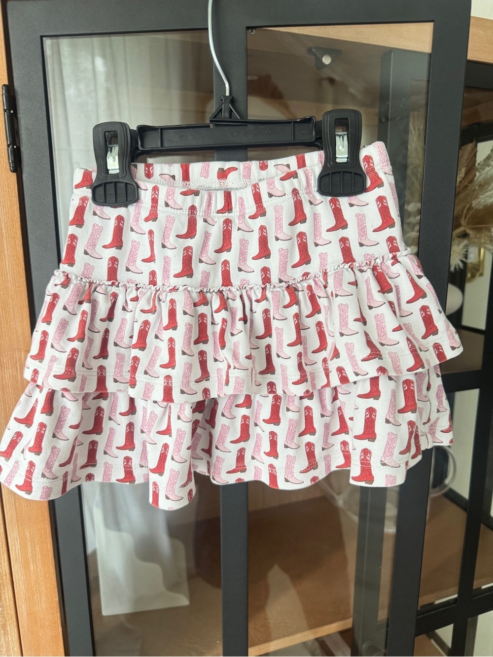 Lila + Hayes Cowboy boots Maggie skort Skirt pima City toddler girl western